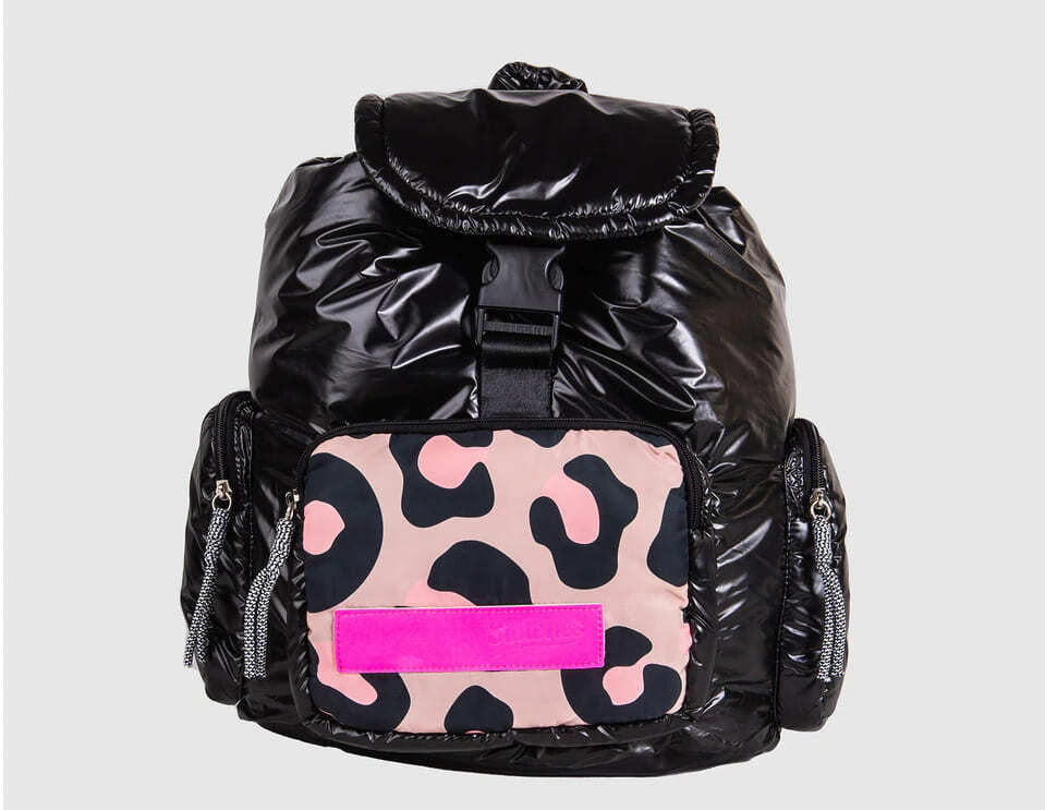 Mochila Shell Pack acolchada negra SIMONES