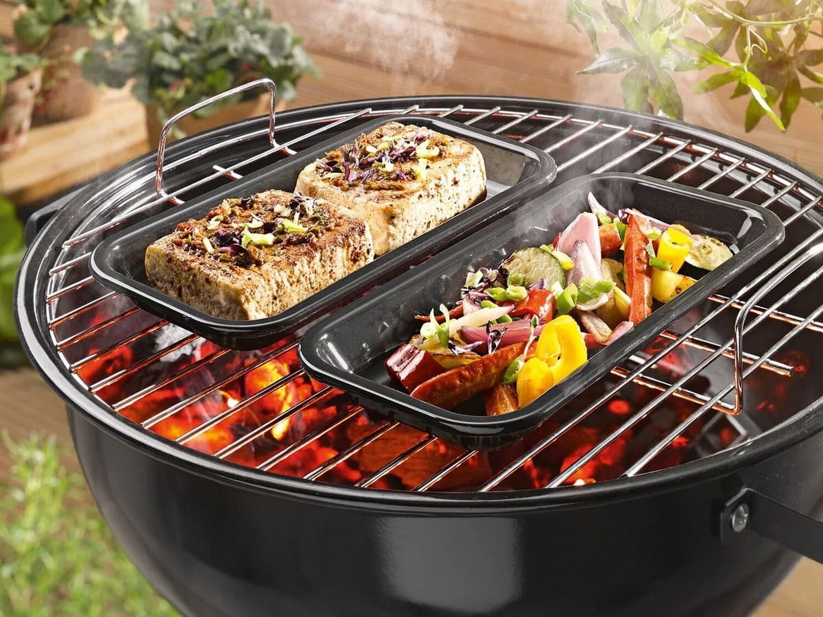 Set de bandejas esmaltadas