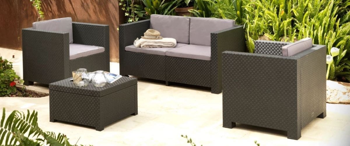 Conjunto de jardín DIVA MEDITERRÁNEO de Leroy Merlin