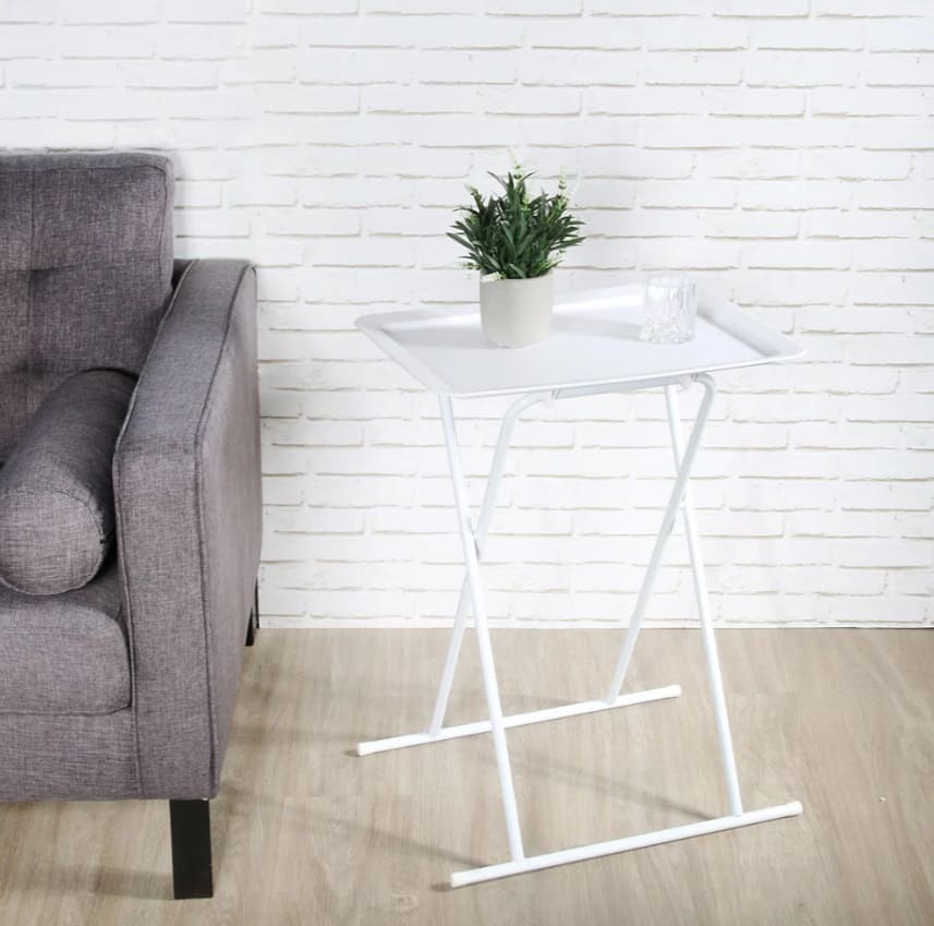 Mesa bandeja auxiliar plegable de Leroy Merlin