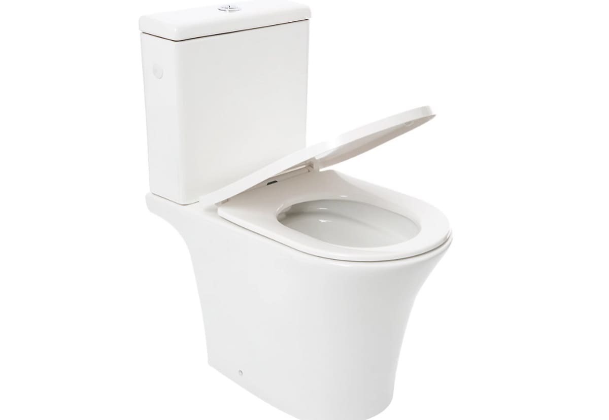 Pack WC SENSEA Lisso con tapa amortiguada de Leroy Merlin