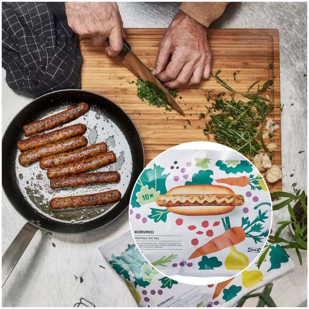 Hot dog vegetariano KORVMOJ