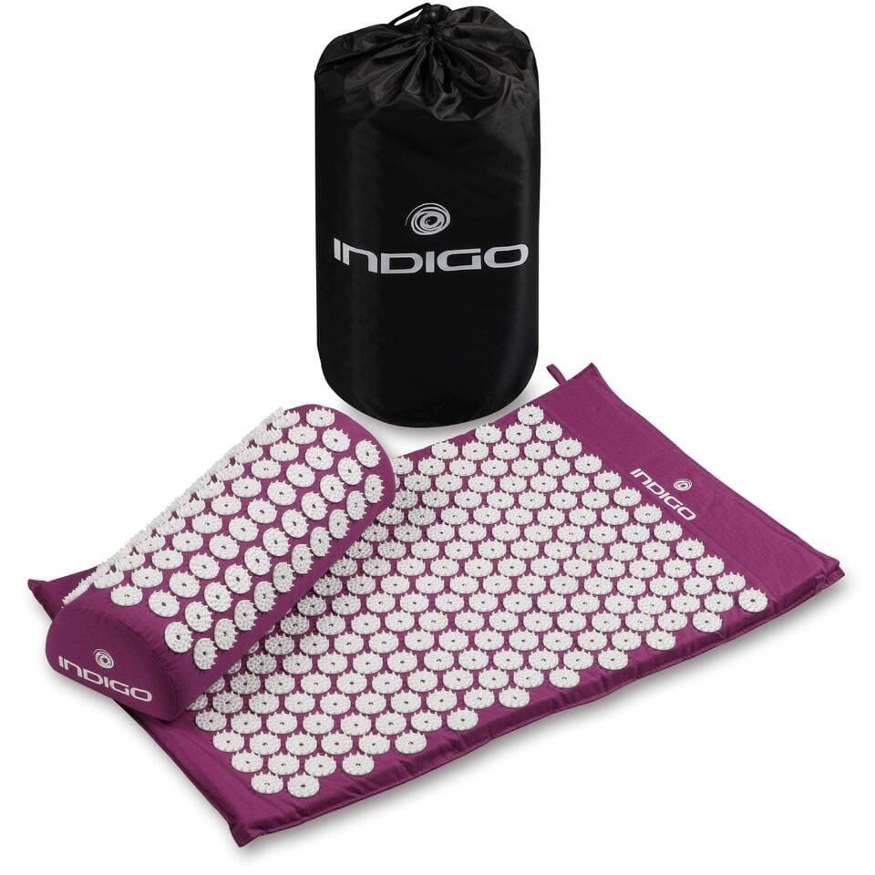 Esterilla y Almohada de Masaje INDIGO Violeta