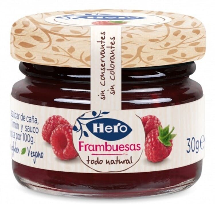 Confitura Todo Natural de frambuesa