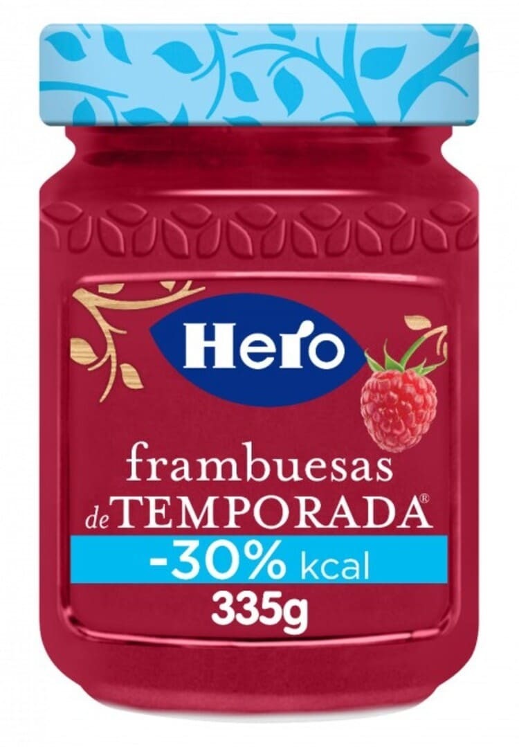 Mermelada de frambuesa de temporada