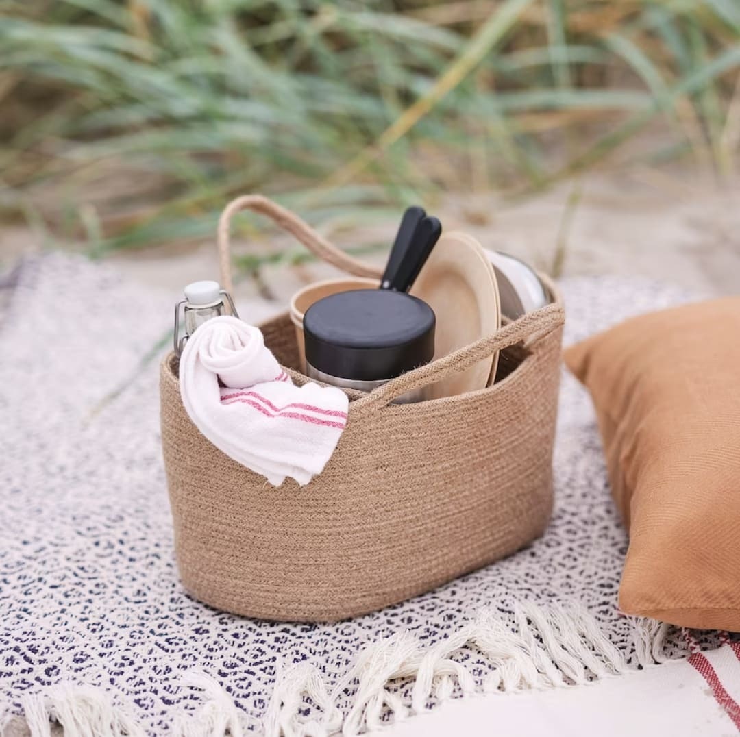 Cesto con asas VÅRDANDE