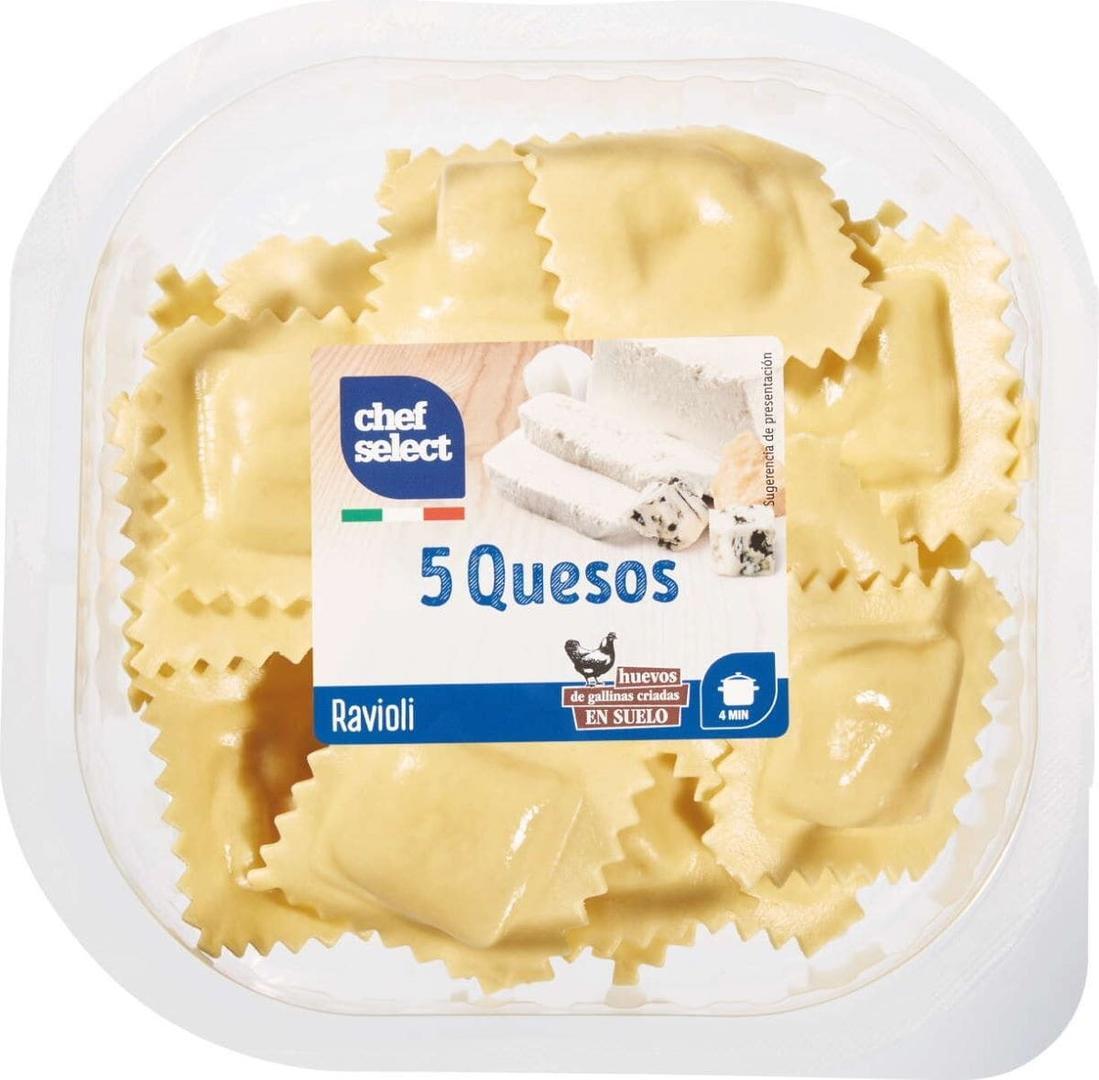 Pasta Ravioli 5 quesos Chef Select