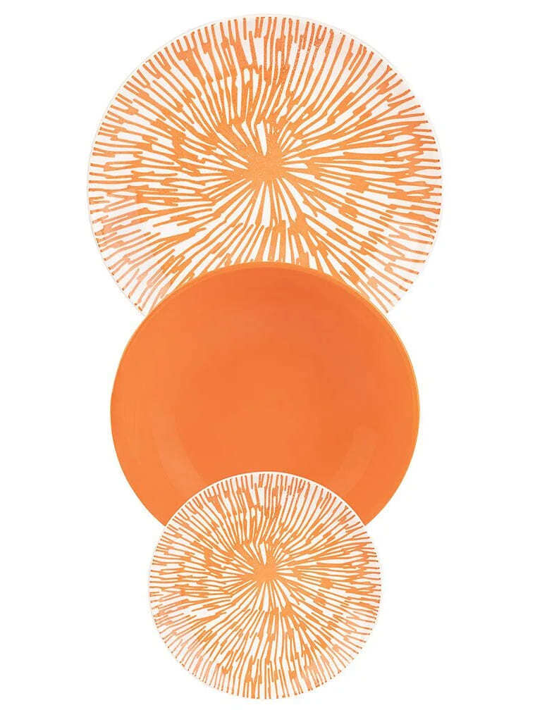 Set de vajilla multicolor Tognana