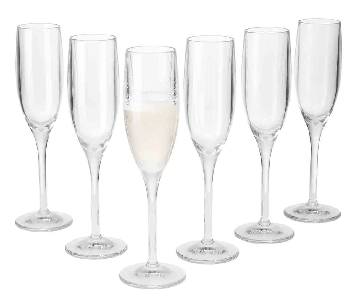 Set de copas de champán