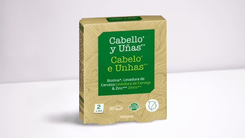 Comprimidos cabello y uñas Deliplus