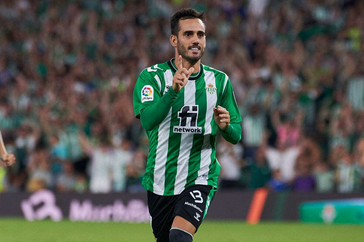 Juanmi celebra su gol en el Real Betis - Elche | Salvador López para El MIRA