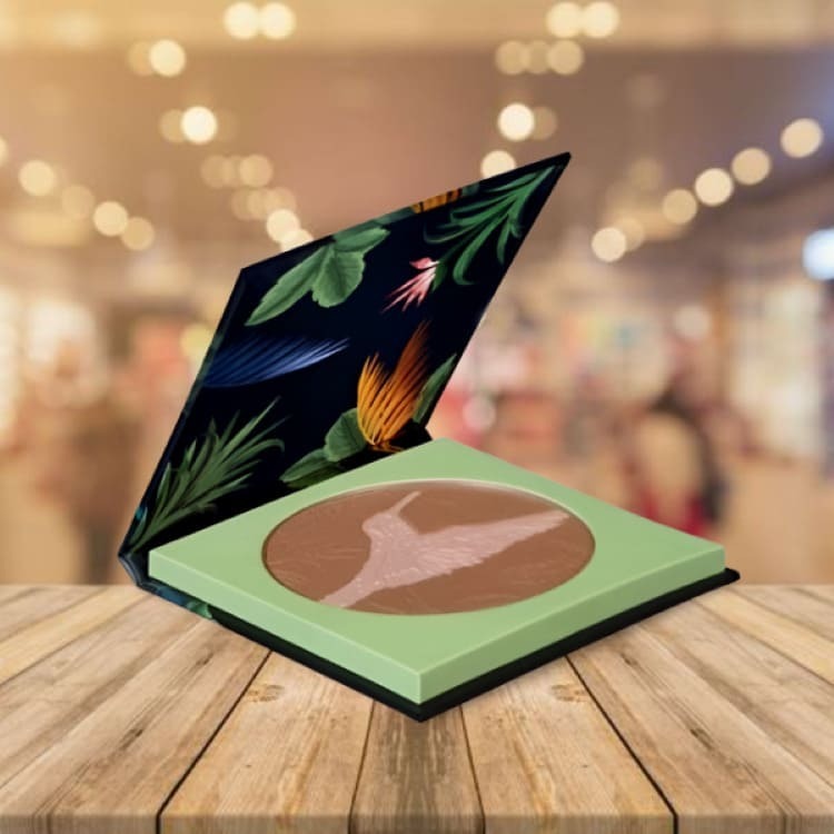 Polvo facial compacto con bronceador e iluminador Amazonia