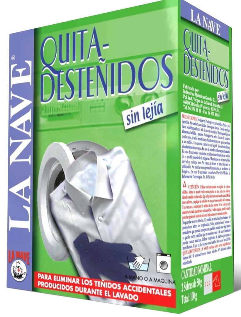 Quitadesteñidos sin lejía LA NAVE