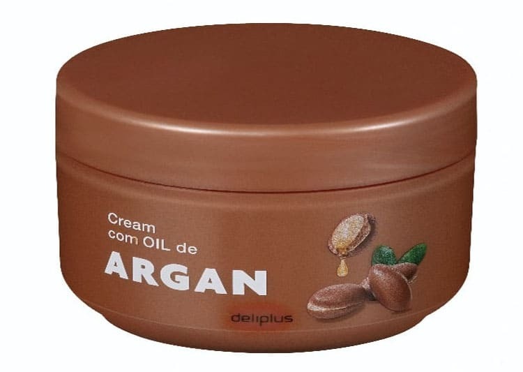 Crema corporal con aceite de argán Deliplus