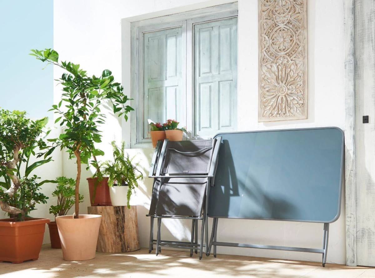 Conjunto de muebles de terraza Emys de Leroy Merlin