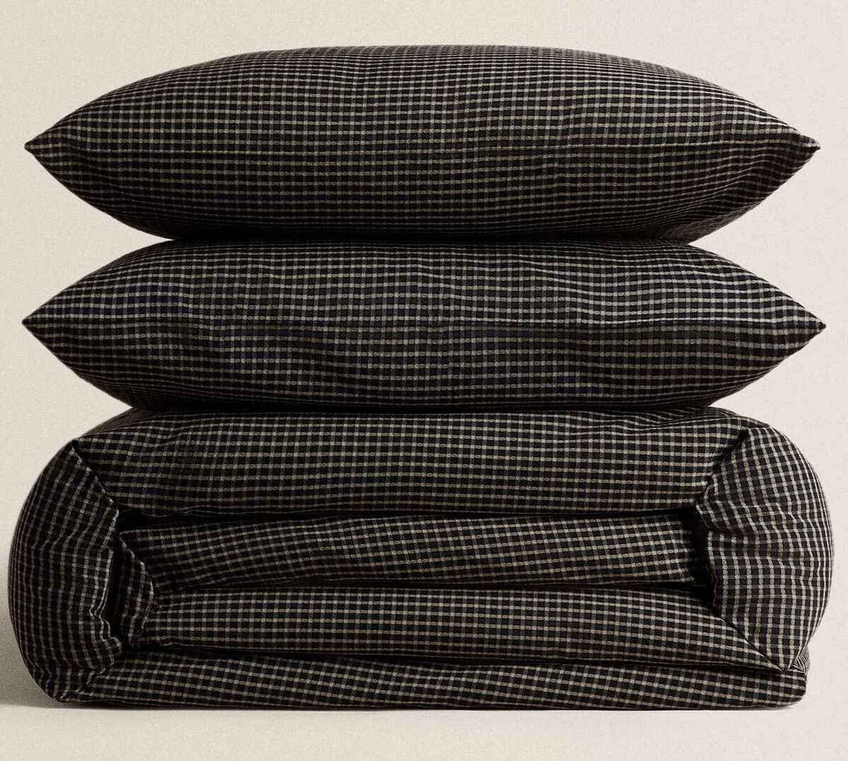 ​FUNDA NÓRDICA HILO TINTADO CUADROS

​