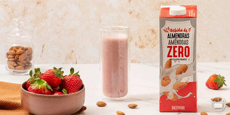 Bebida de almendras Zero Hacendado