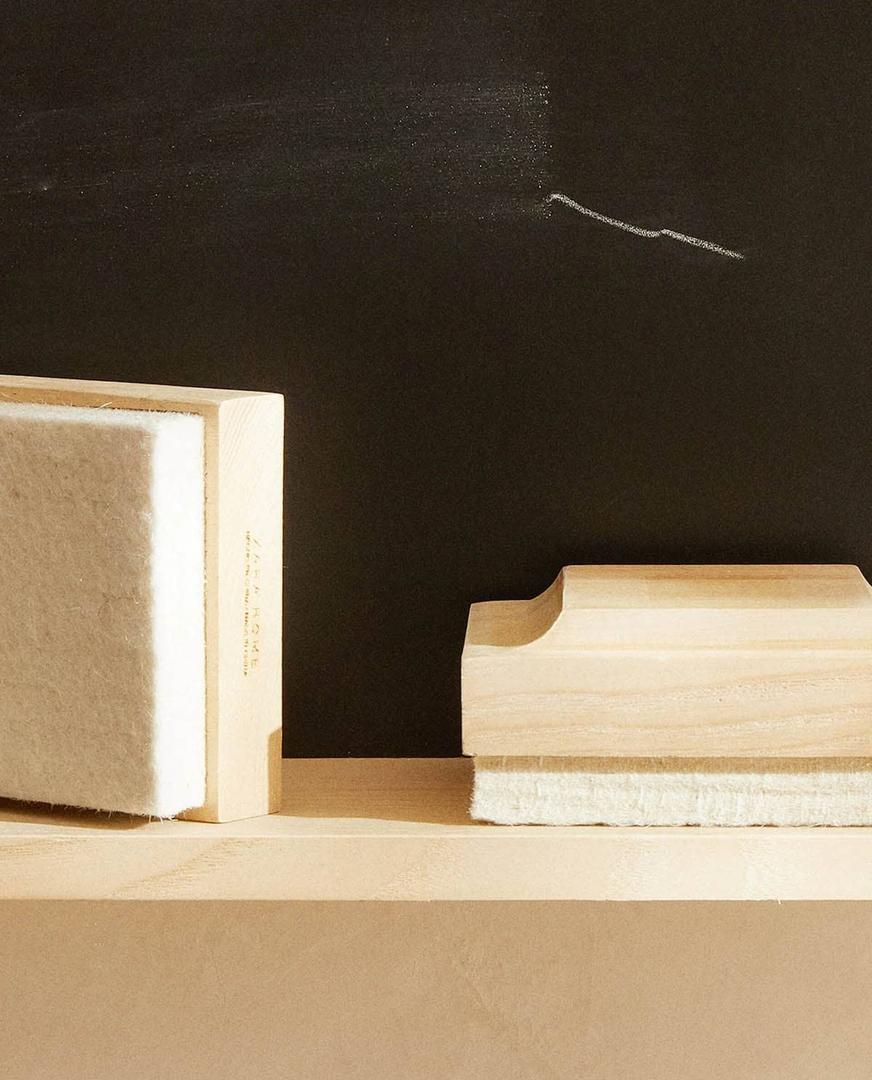 Borrador de madera con bandeja - Zara Home