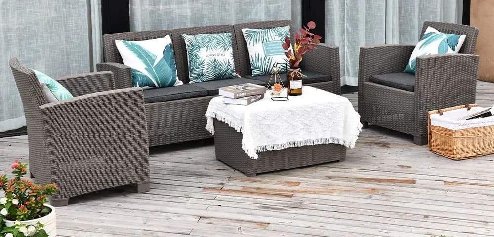 Juego de muebles de jardín Ontario