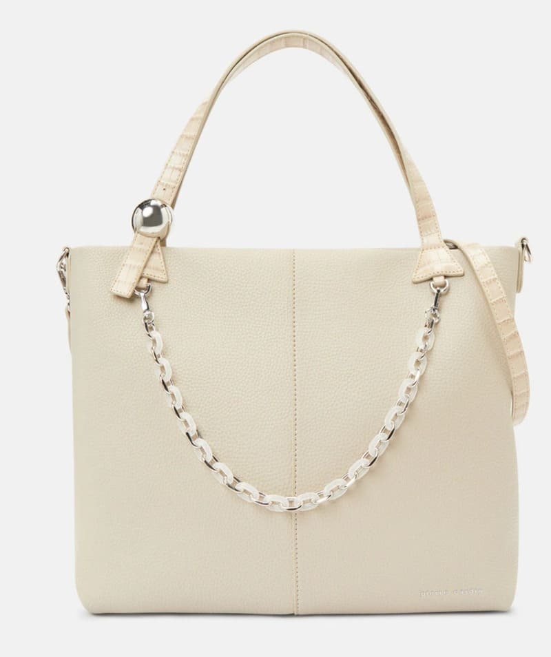 Bolso shopper liso con asas Pierre Cardín