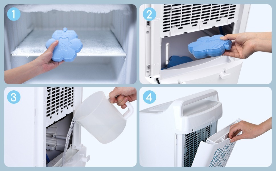 ​ ​ Aigostar - Climatizador Evaporativo 4 en 1 ​ ​

​