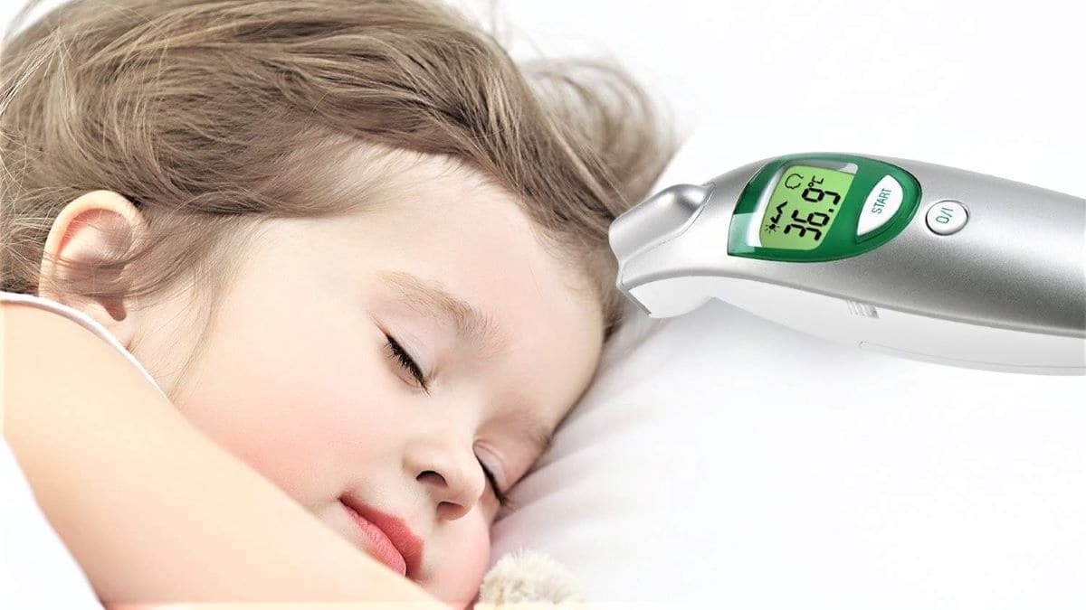 Termómetro infrarrojo sin contacto de Medisana en Lidl