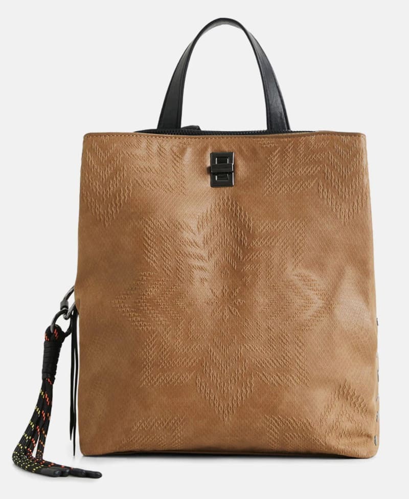 Mochila pequeña Aquiles Sumy con print mándala Desigual