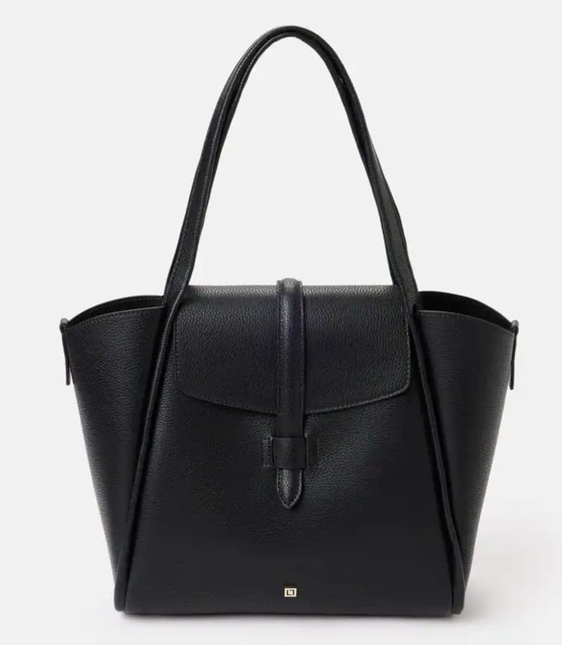 Bolso shopper con logotipo metálico LT