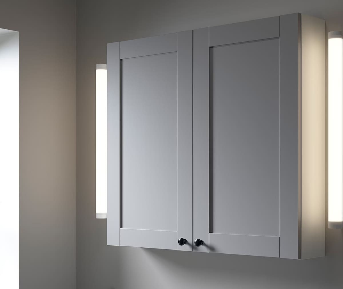 Arm prd 2 blds/pts, blanco/gris estructura ENHET