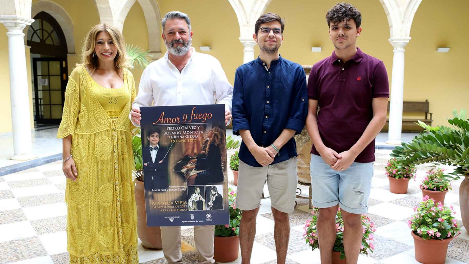 Presentación del espectáculo ‘Amor y Fuego’