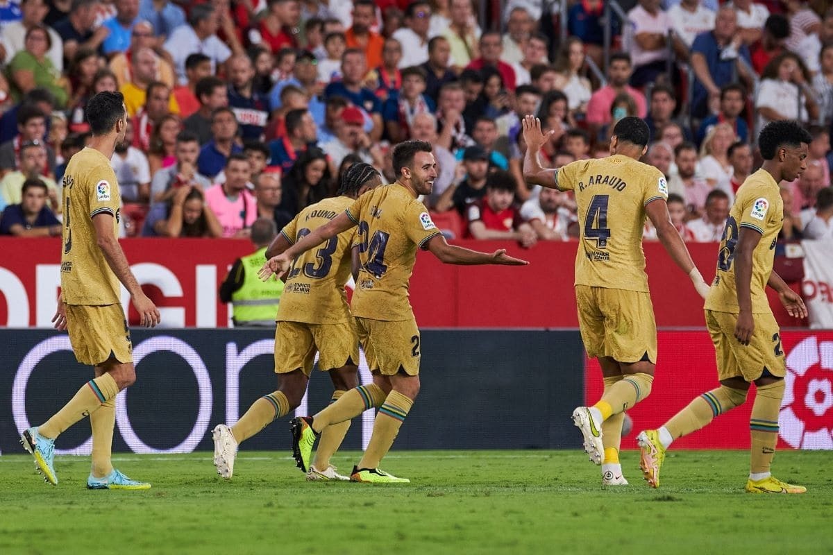 Gol de Eric García en el Sevilla FC - FC Barcelona | Salvador López para El MIRA