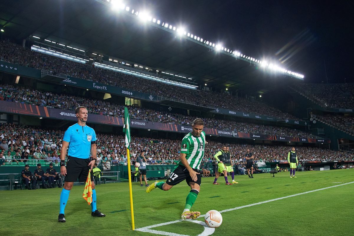 Joaquín en el Real Betis - Ludogorets | Salvador López para El MIRA