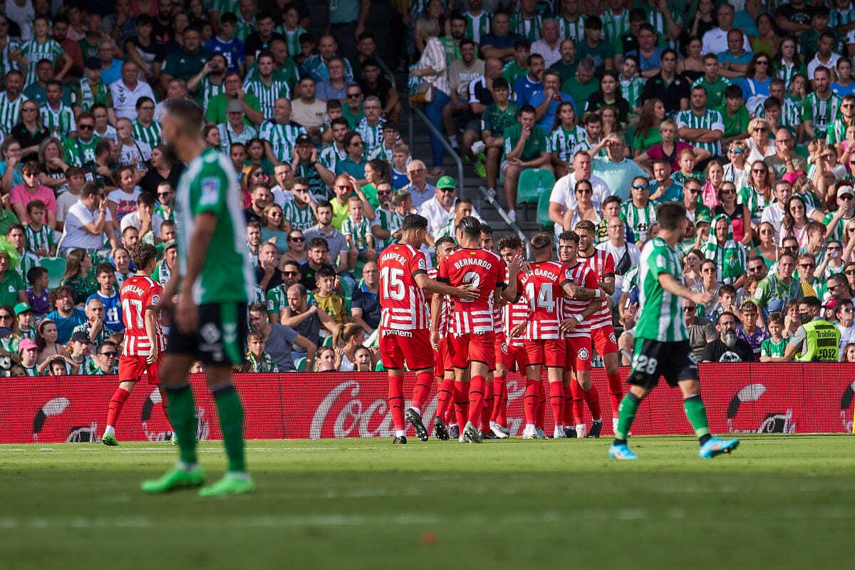 Gol del Girona en el Real Betis - Girona | Salvador López para El MIRA
