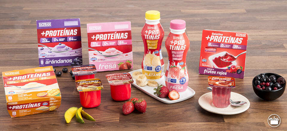 Productos con proteínas