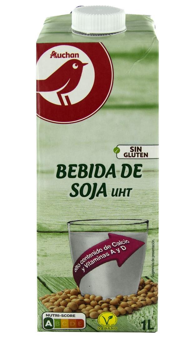 Bebida de soja de Alcampo