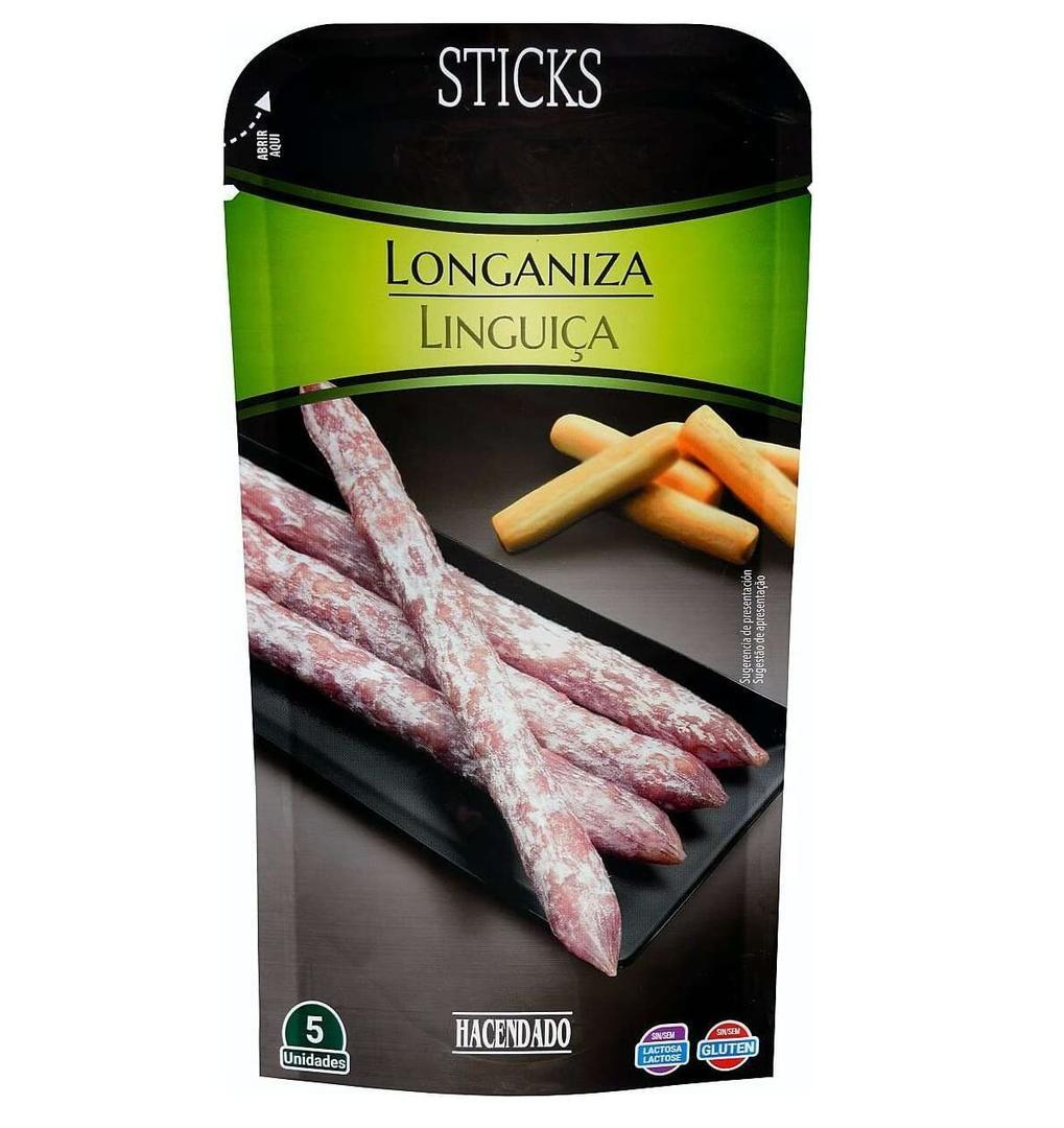 Sticks de longaniza de Hacendado en Mercadona