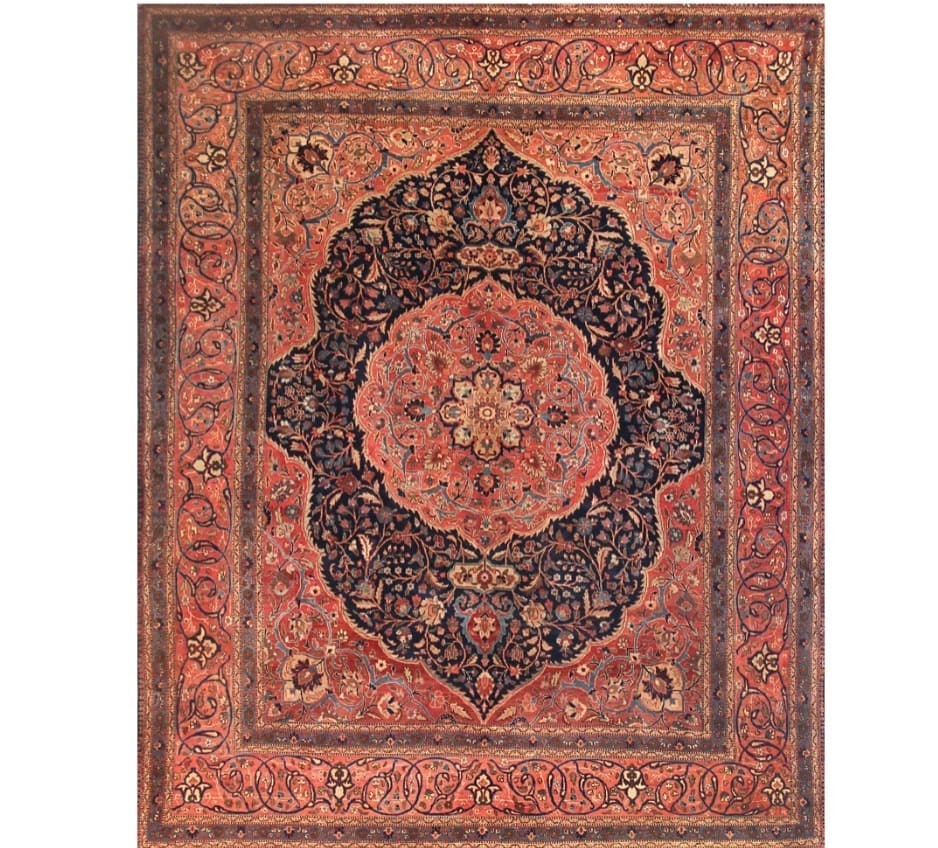 Alfombra de lana TABRIZ 335x424 cm