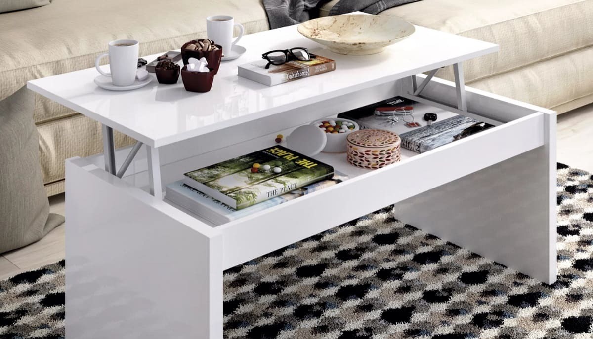 Mesa auxiliar de cetro elevable modelo Luca de Leroy Merlin