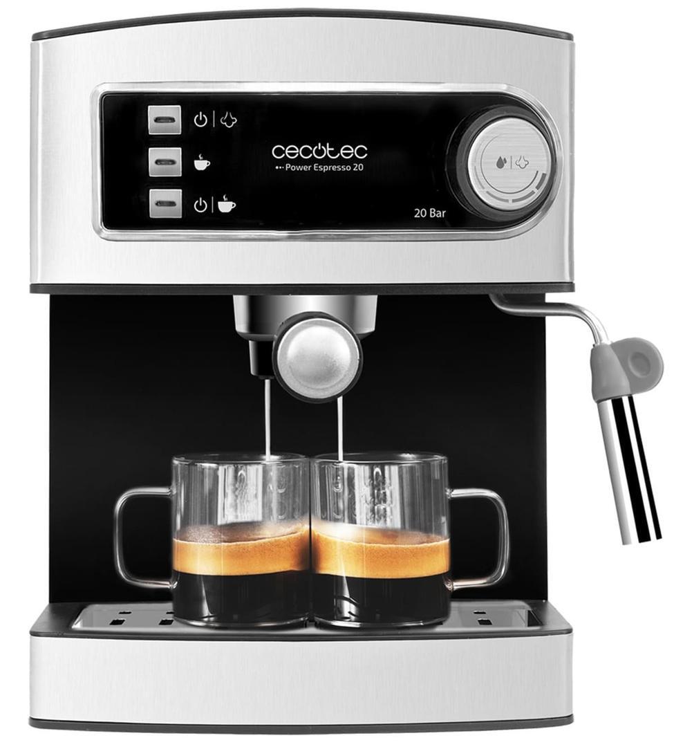 Cecotec Cafetera Express Manual Power Espresso 20.