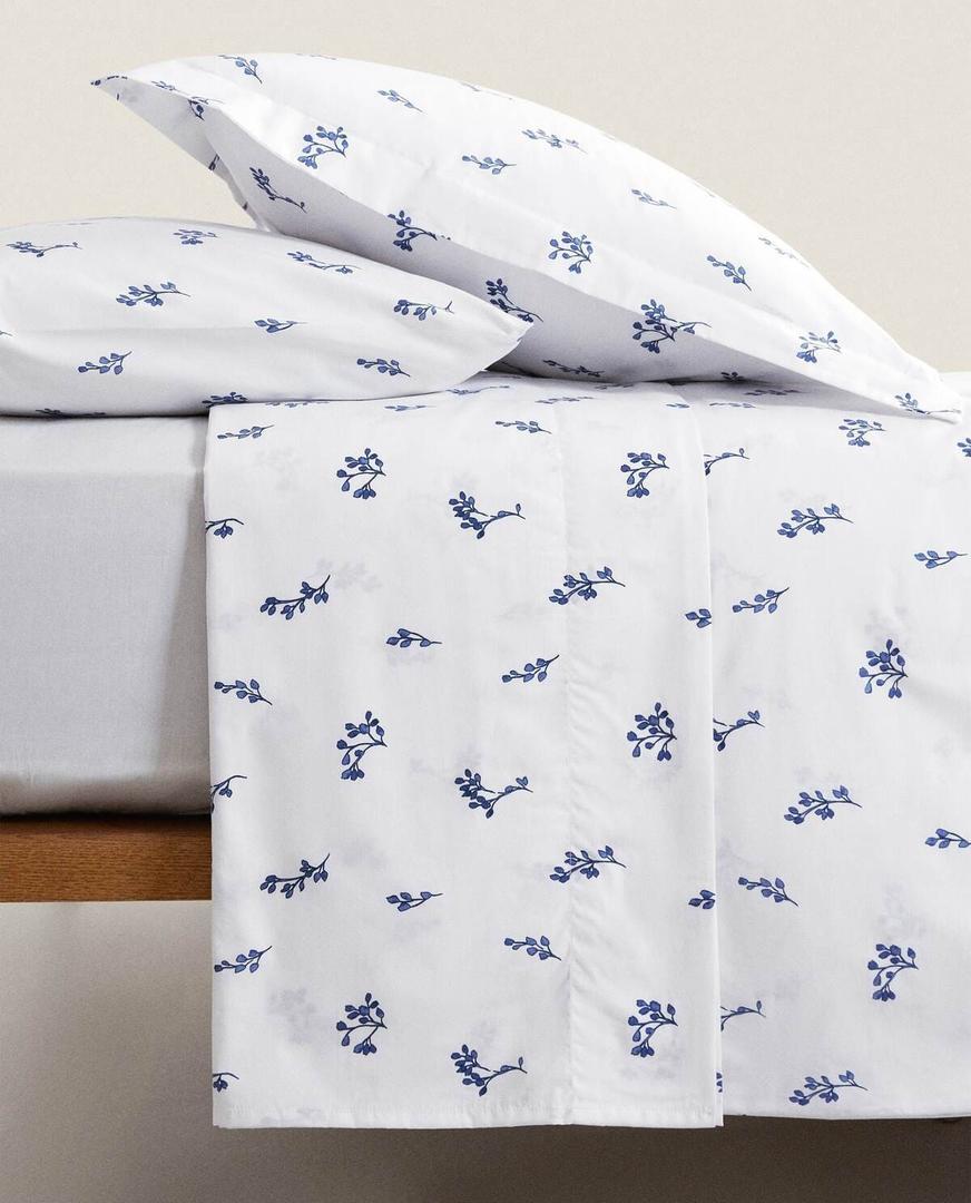 Funda nórdica con estampado de ramas