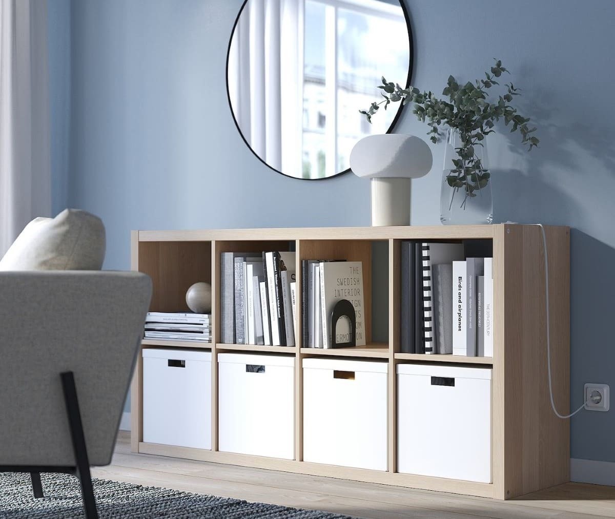 Estantería efecto roble KALLAX