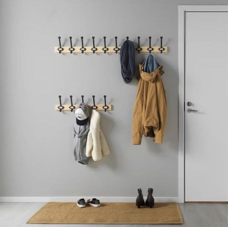 Perchero colgador de 5 ganchos KARTOTEK