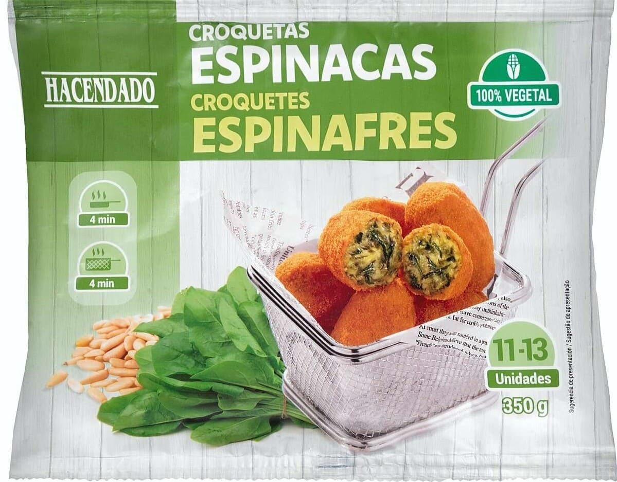 Croquetas de Espinacas Hacendado