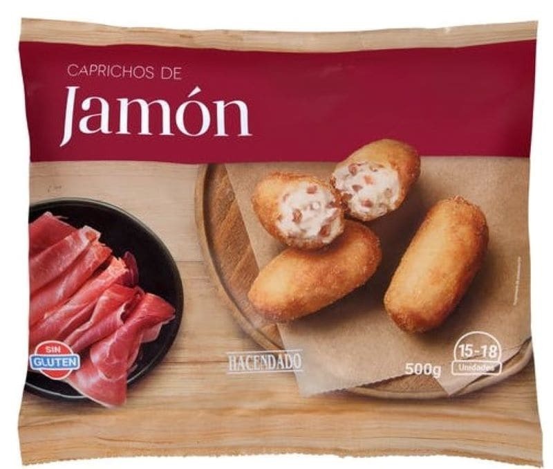 Croquetas Caprichos con jamón