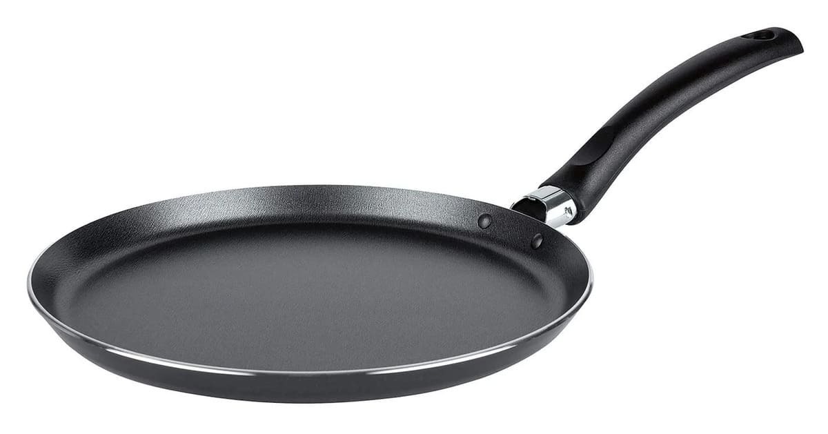 Sartén de aluminio para crepes