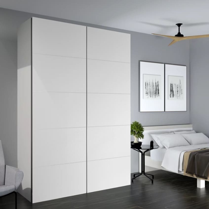 Armario de puertas abatibles serie Spaceo Home de Leroy Merlin