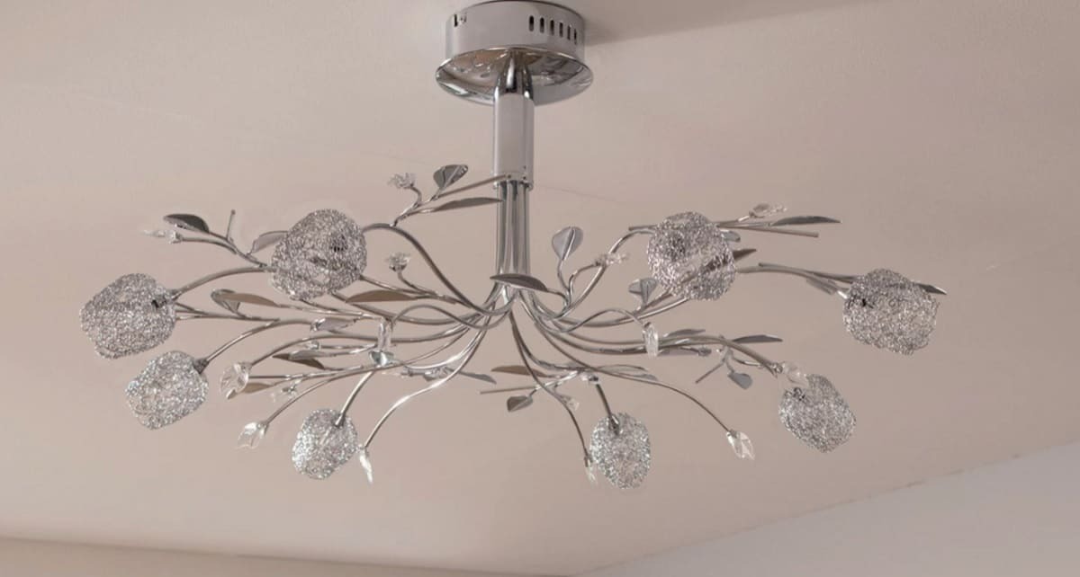 Lámpara de techo de diseño de Leroy Merlin