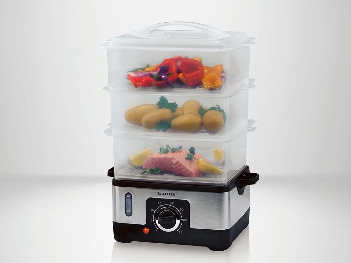 Cocedor eléctrico al vapor de Lidl