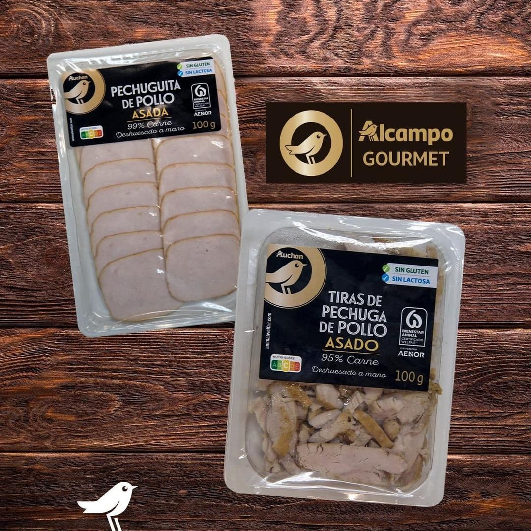 Las tiras de pechuga de pollo de Alcampo Gourmet