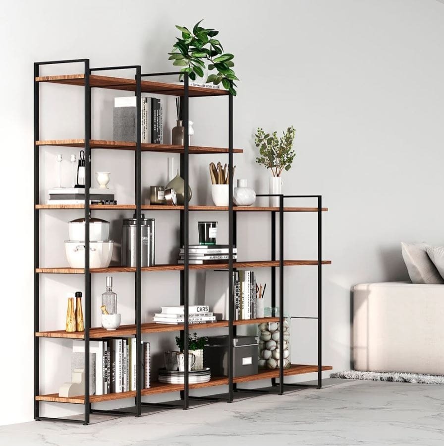 Kit de estantería de acero y cuatro baldas de Leroy Merlin